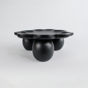 Flower Shaped Footed Tray