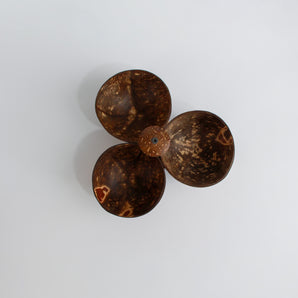 Three Bowl Serving Set with Spoons