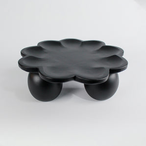 Flower Shaped Footed Tray